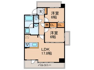 CHAYAGASAKA　RIZEマンションの物件間取画像